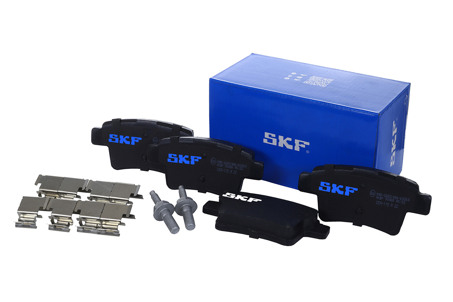 Комплект тормозных колодок, дисковый тормоз - VKBP 90088 SKF